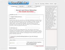 Tablet Screenshot of goodurl.de
